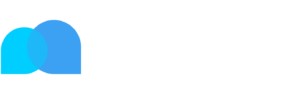 Het Luchtbrug primaire logo met witte tekst.